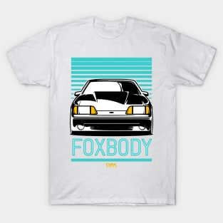 Foxbody Ford Mustang GT Retro T-Shirt